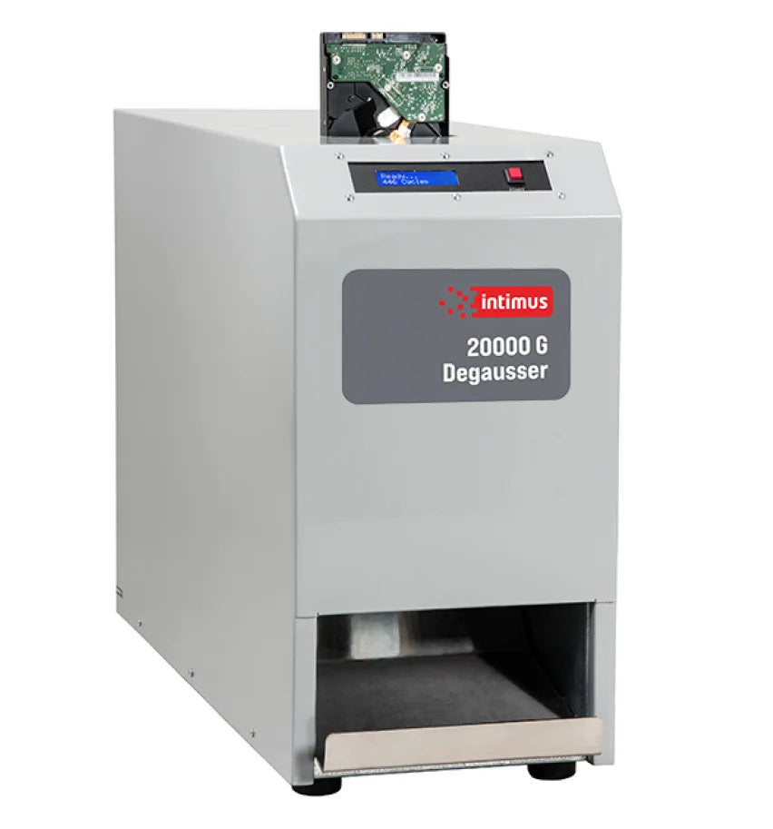 Intimus 20000G Hard Drive & Magnetic Tape Degausser NSA Listed
