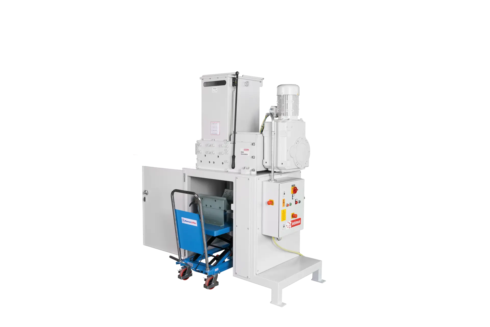 Intimus High-Performance HDD Granulator
