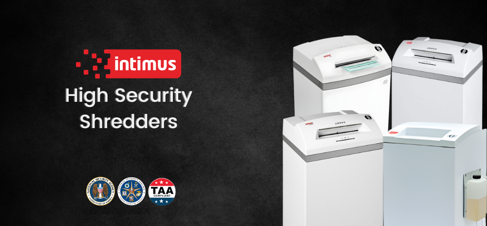 Best Intimus NSA Approved High Security Shredders Trusted by Government Agencies and Secure Enterprises