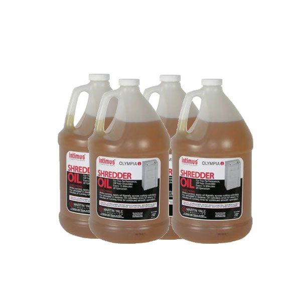 Intimus 78839 Shredder Oil (4 x 1 Gallon Jug)